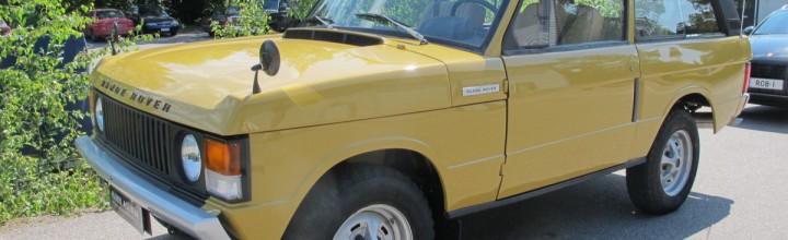 “The Lapland Rangie”, a classic 2-door 1975 Range Rover