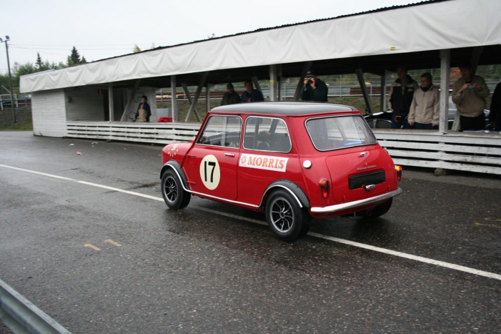 Morris Mini Cooper S -ex Timo Mäkinen 1968 